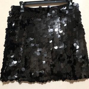 Reformation Sequin Mini Skirt